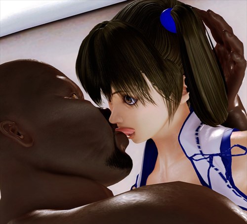 ハニーセレクト・黒人提督!加賀さんの受難のエロ画像