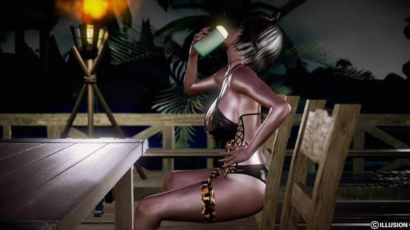 【ハニーセレクト】仲良しギャル三人組!夏のバカンスのエロ画像4