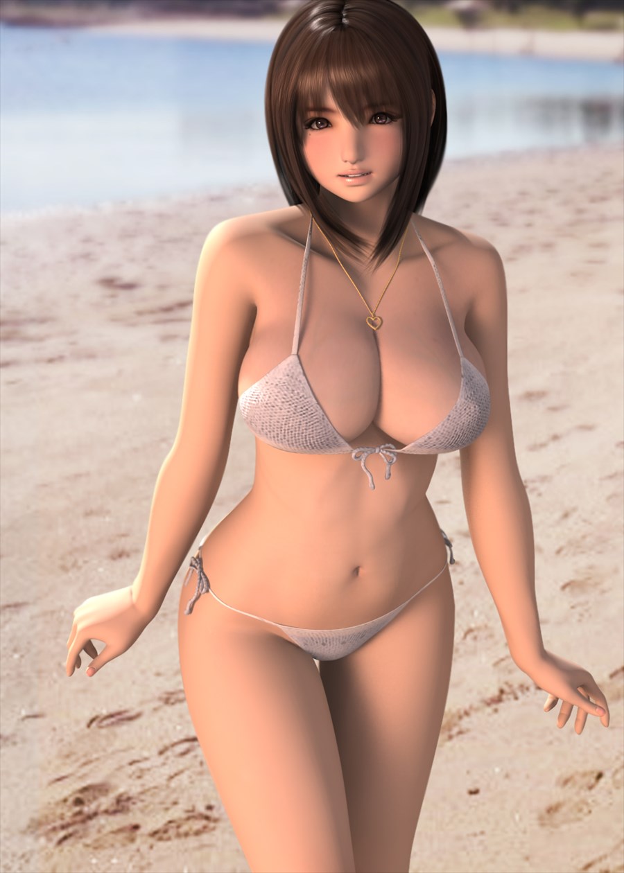 3D　CG エロ 微エロ】理想的美少女の3DCG画像がいっぱい！…【絵師：hinemaru】 : 美と獣.ero