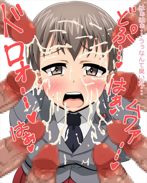 ザーメンシャワーのエロ画像