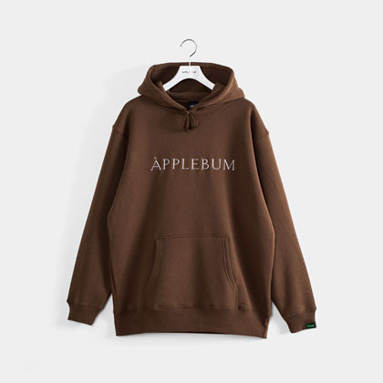 APPLEBUM-MUSEUM-LOGO-SWEAT-PARKA-BROWN-BLOG1