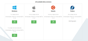 Bitcointrade ビットコイン始めてみました Minergate