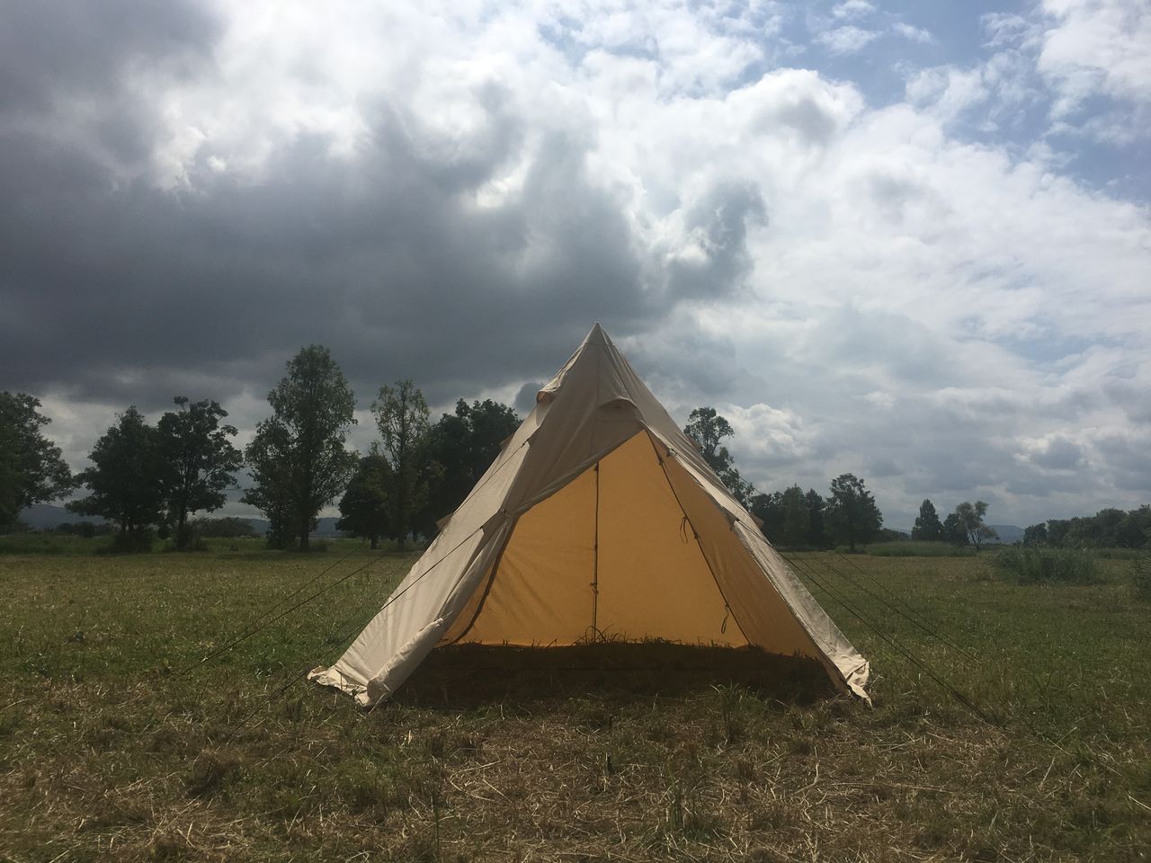 新幕デビュー、A型フレーム ネヴィスTC : Biwako Camp