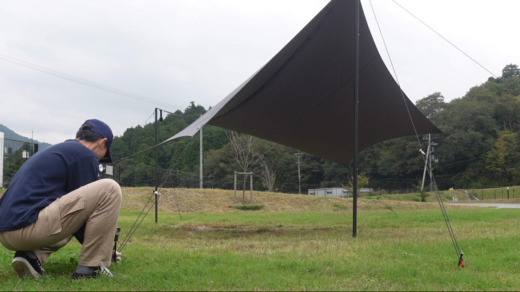 雨のソロキャンプ 前編 : Biwako Camp