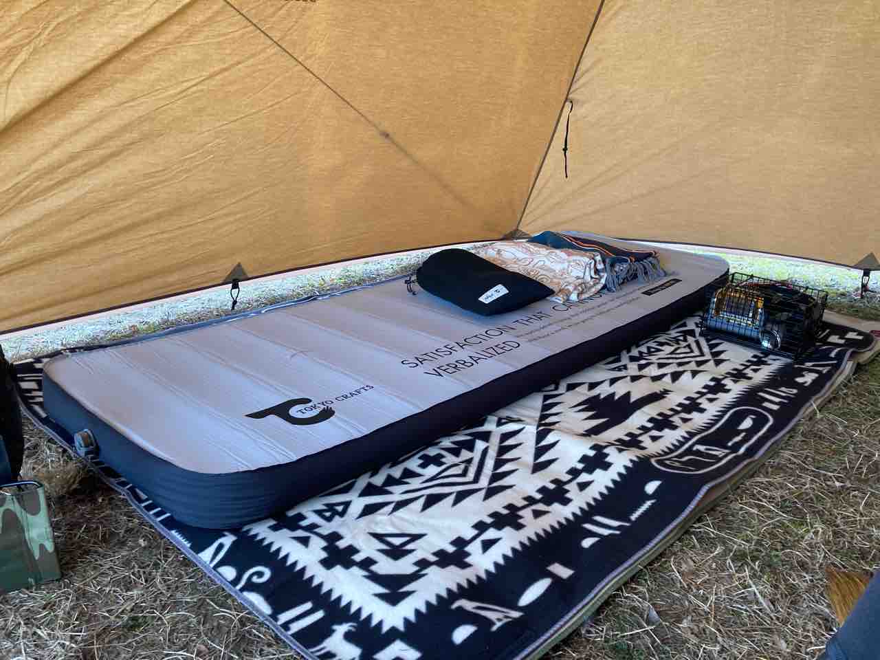 TOKYO CRAFTS GRインフレーターマットを使って、、 : Biwako Camp
