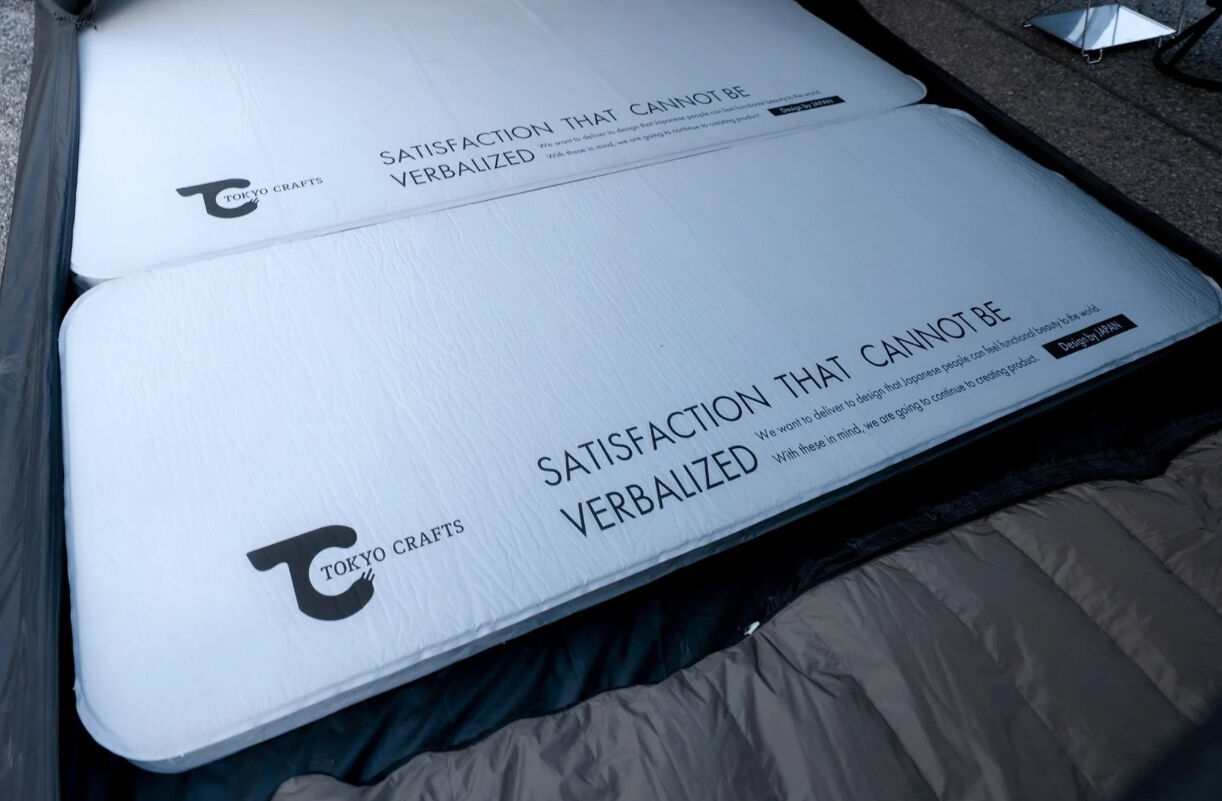 新品‼️TOKYO CRAFTS✨GRインフレーターマット✨シングル×2個セット✨ キャンプエアマット10cm(シングル)GRインフレータブルマットR値10.8