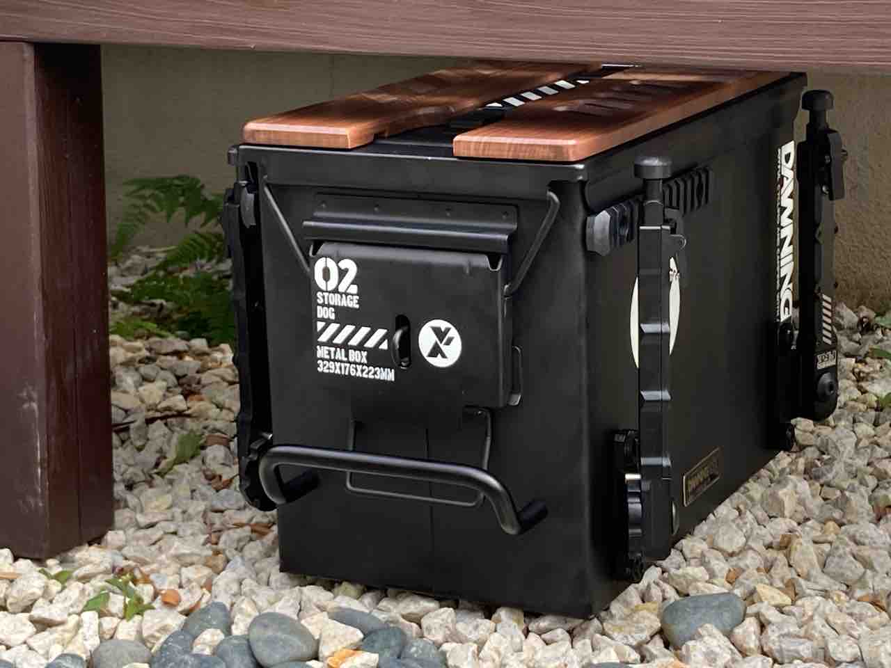 ミネタリーストレージボックス STORAGE DOG : Biwako Camp