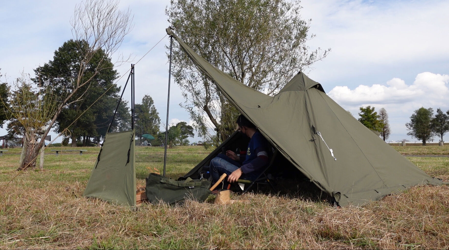 ソロティピー1TC用 フロントウォール : Biwako Camp ソロティピー1TC用 フロントウォール : Biwako Camp