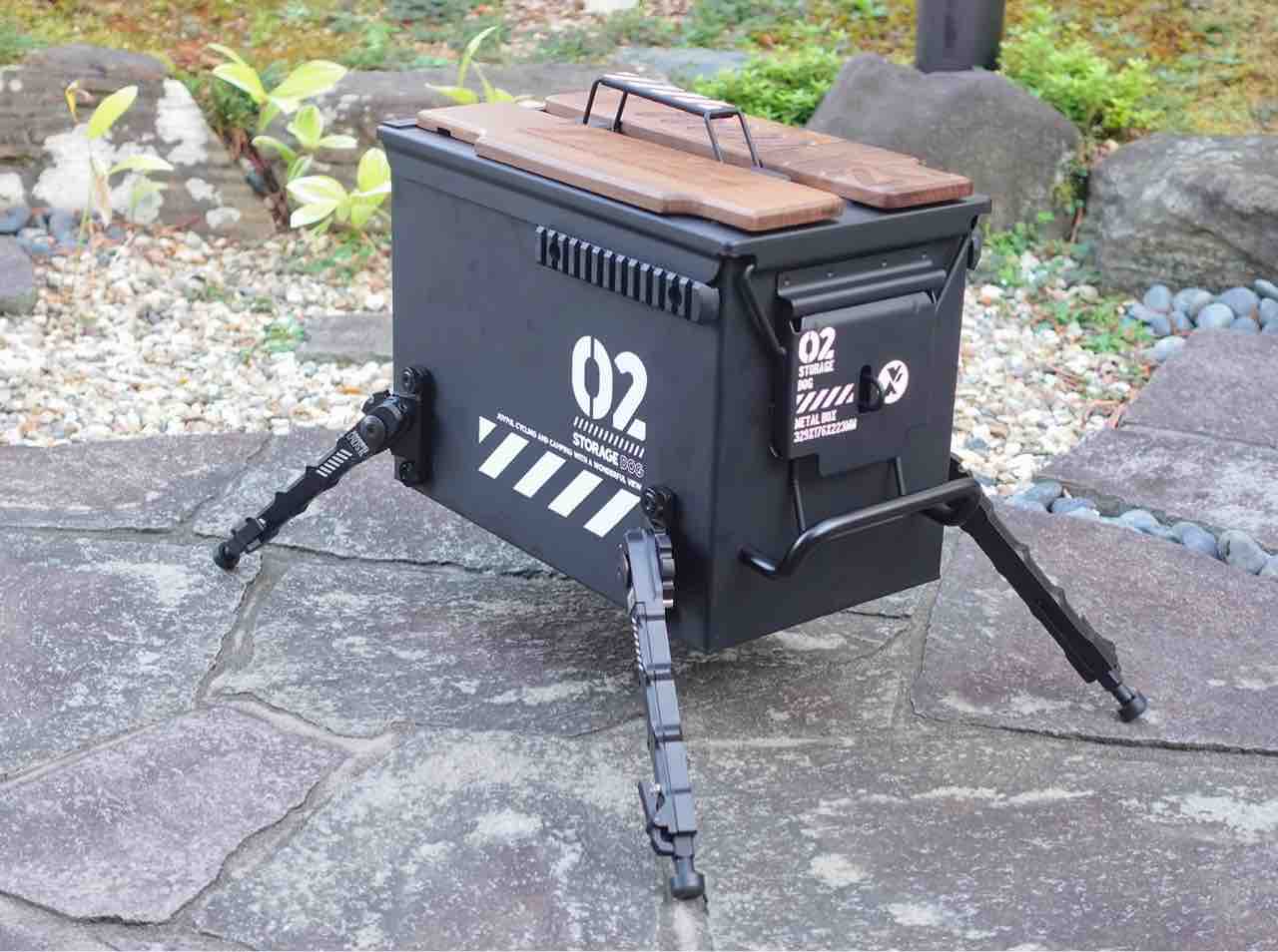 入手困難！Storage Dog（ストレージドッグ）収納ケース兼テーブル Storage Dog（ストレージドッグ）DawningFire 収納ケース兼