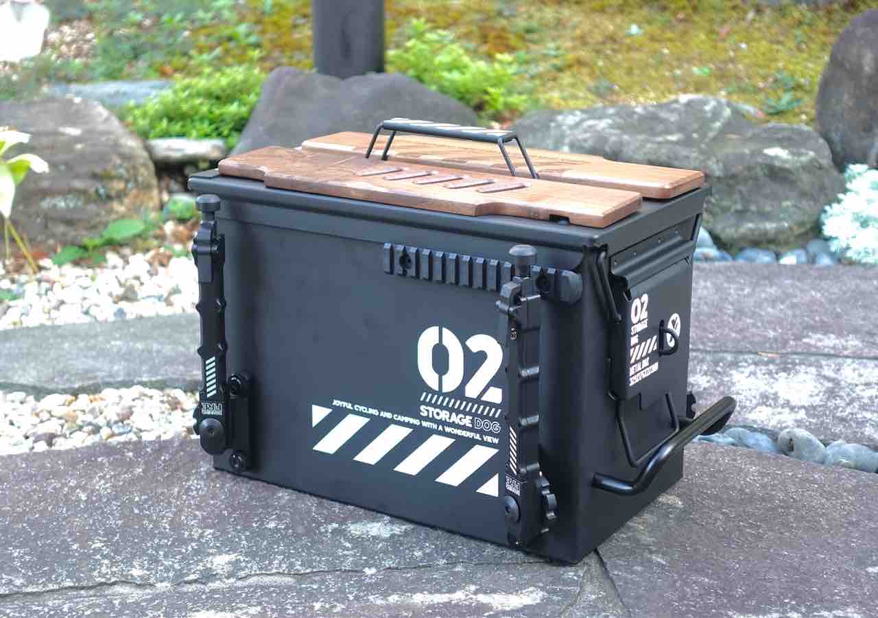ミネタリーストレージボックス STORAGE DOG : Biwako Camp