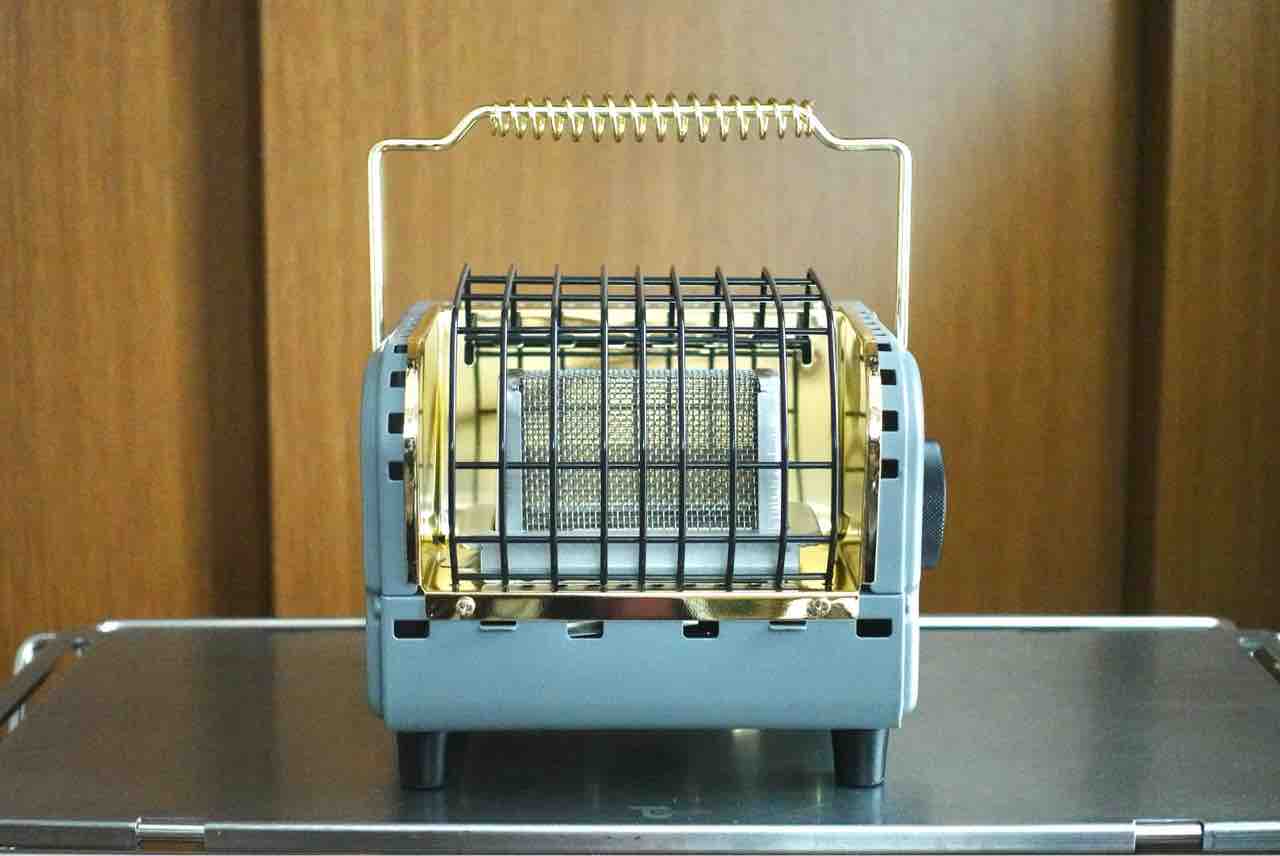 小さくカッコ良いガスヒーター、SHANK HEATER : Biwako Camp