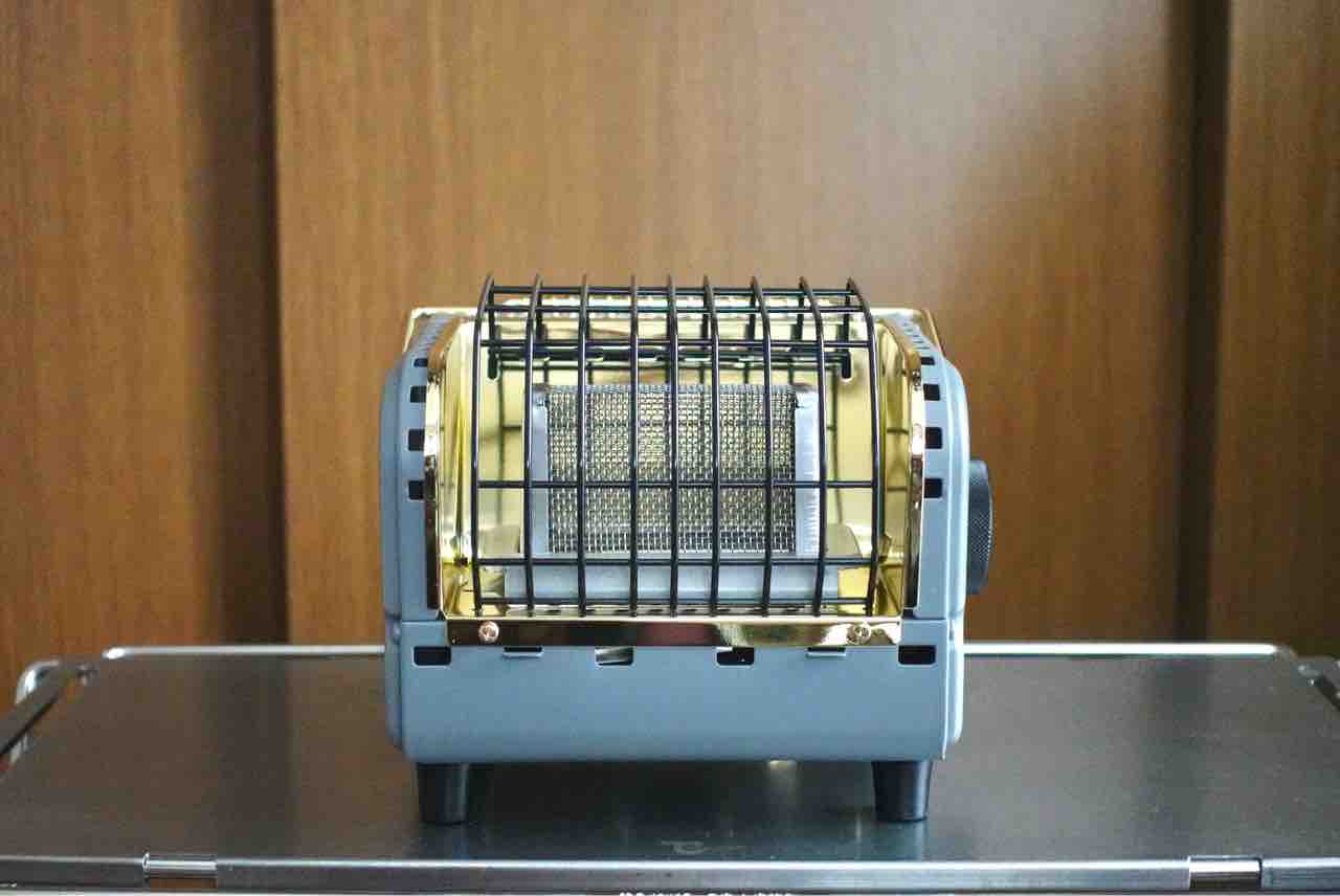 小さくカッコ良いガスヒーター、SHANK HEATER : Biwako Camp