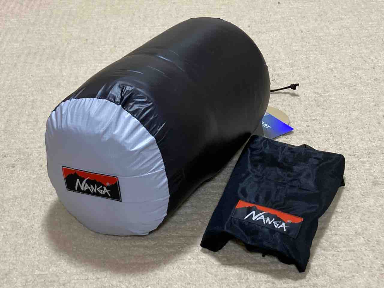 長いw、「別注」NANGA x TOKYO CRAFTS オーロラテックス スクエア