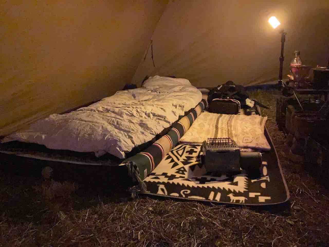 TOKYO CRAFTS GRインフレーターマットを使って、、 : Biwako Camp
