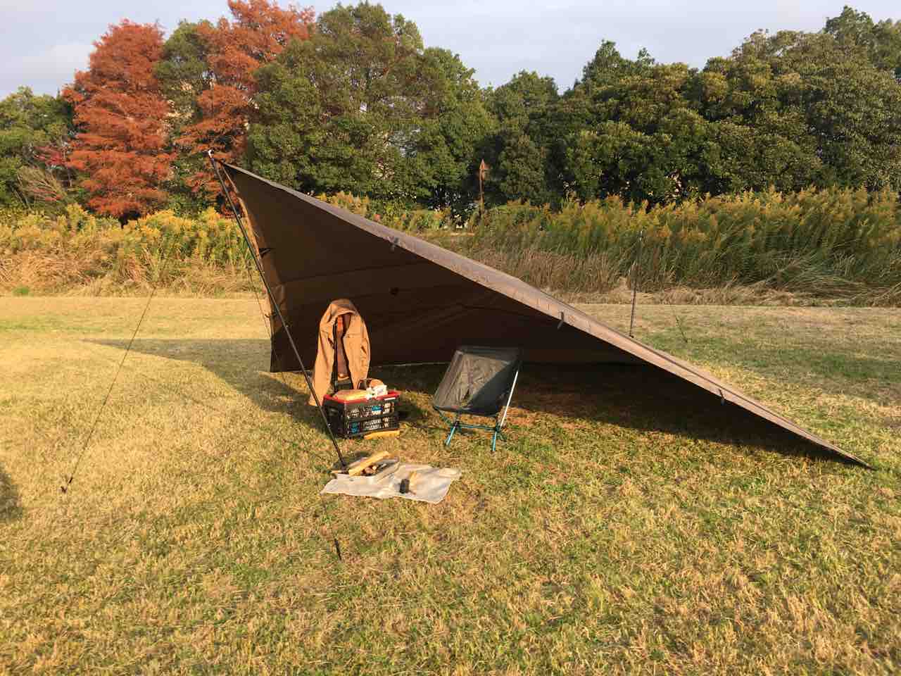 気に入って使ってますVo.4：DDタープ4X4 : Biwako Camp