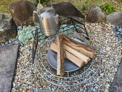 タキビズム リアル ファイヤースタンド ジカビLを使ってみて : Biwako Camp