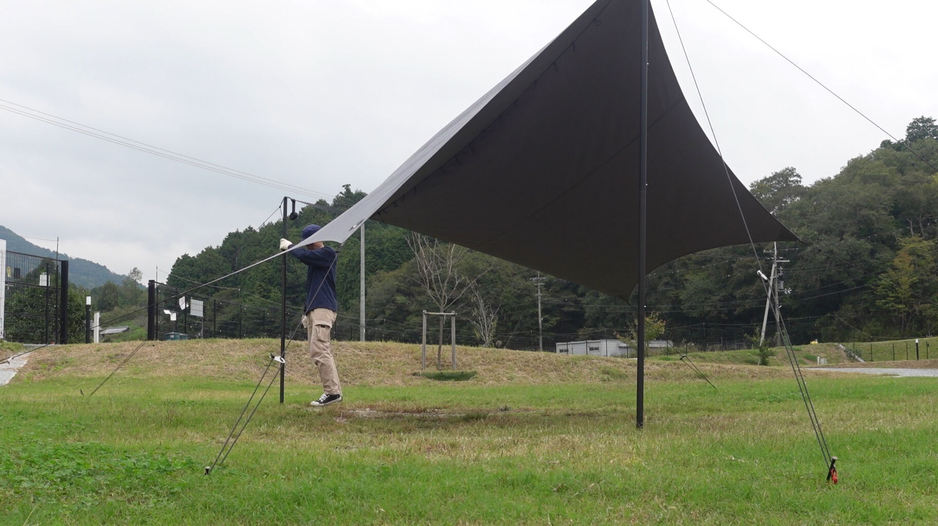 雨のソロキャンプ 前編 : Biwako Camp