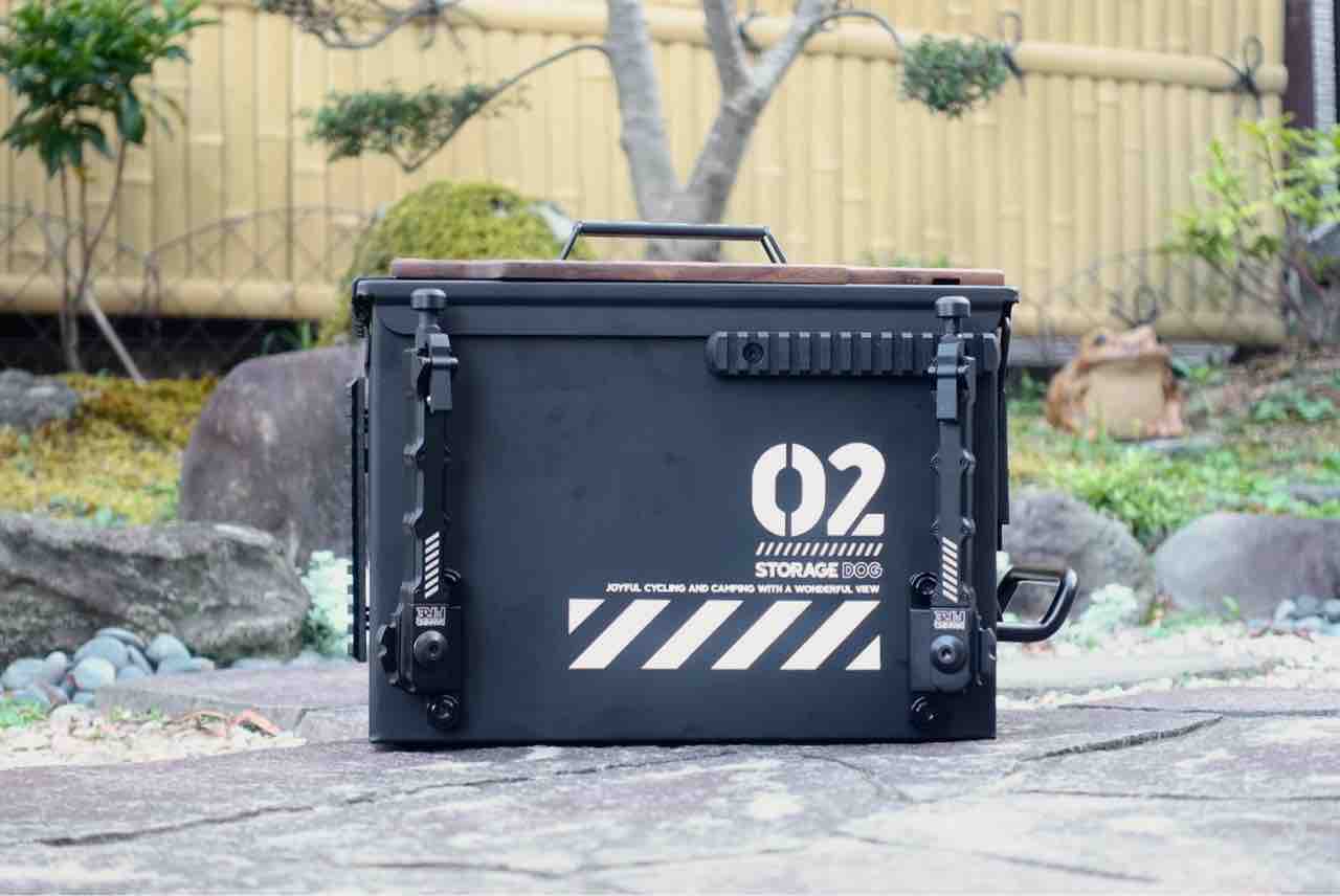 ミネタリーストレージボックス STORAGE DOG : Biwako Camp