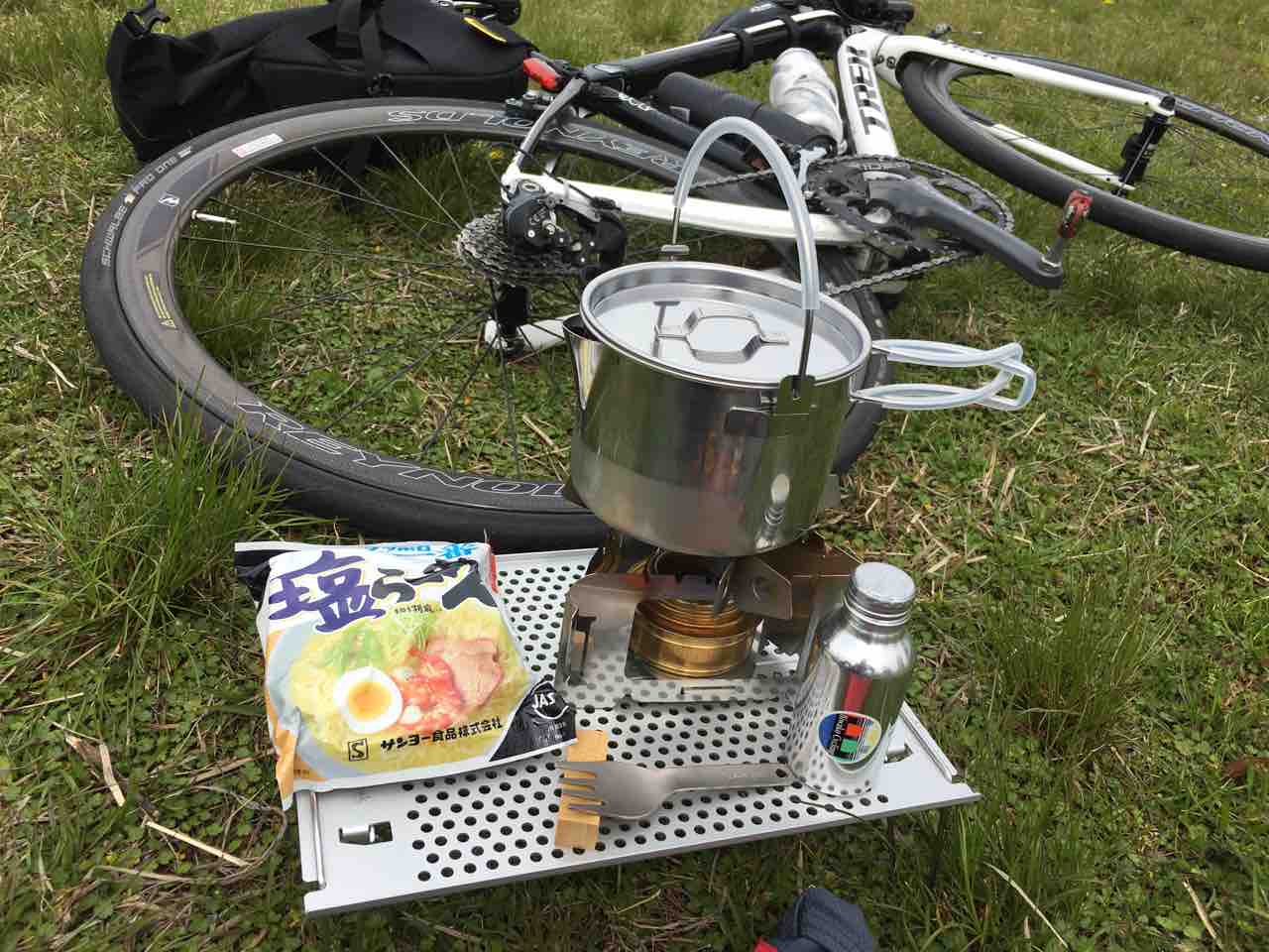 yu-tyu-bu 自転車 ラーツー キャンプ