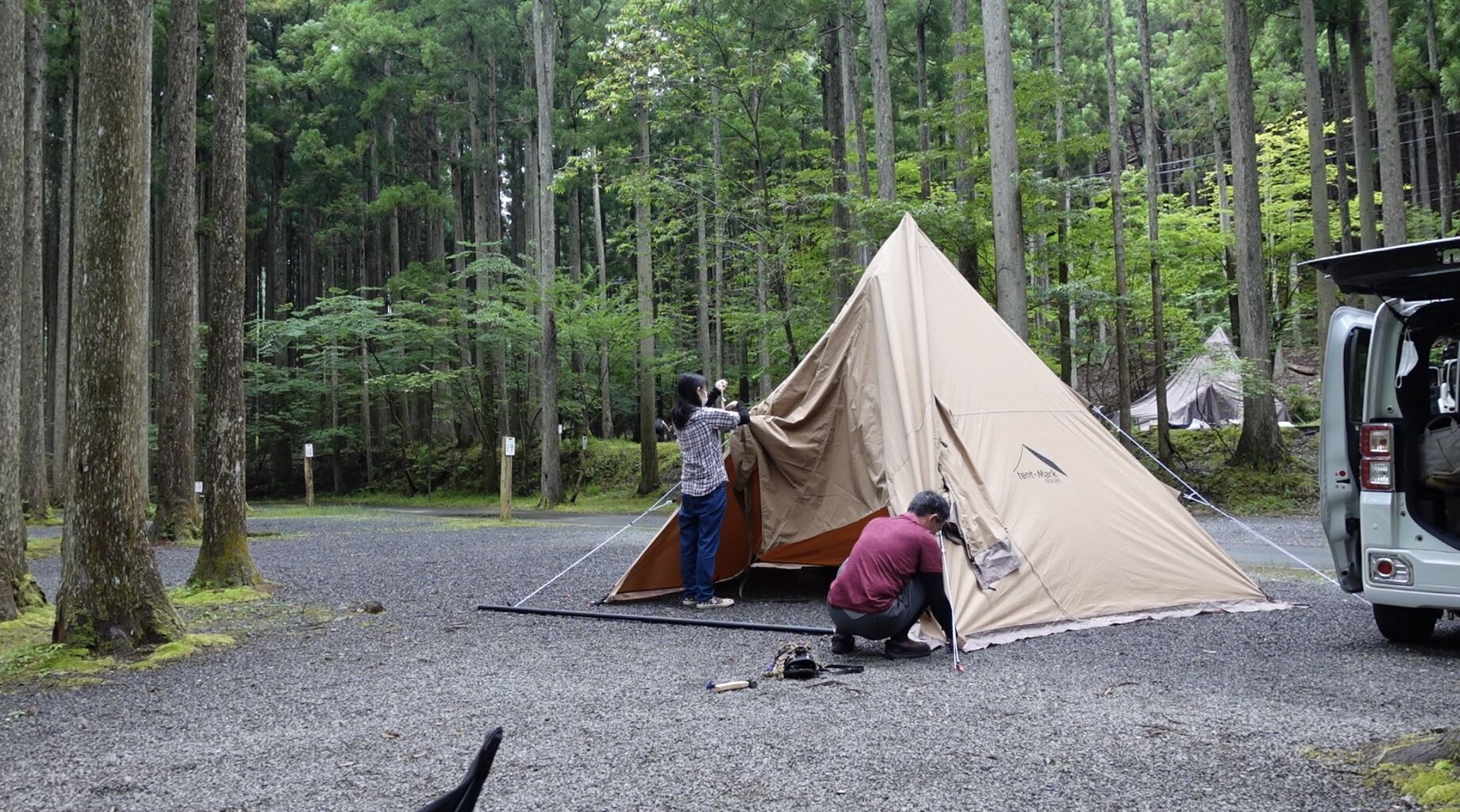 シルス280TC(サーカスTC専用タープ)を使ってみて! : Biwako Camp