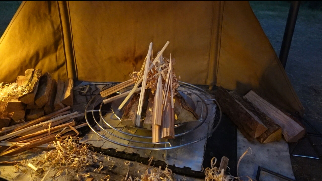 タキビズム リアル ファイヤースタンド ジカビLを使ってみて : Biwako Camp