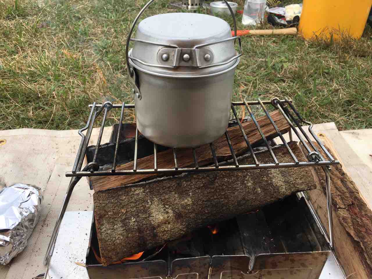 Wolf and Grizzlyの焚き火台 Fire Safe用五徳について : Biwako Camp