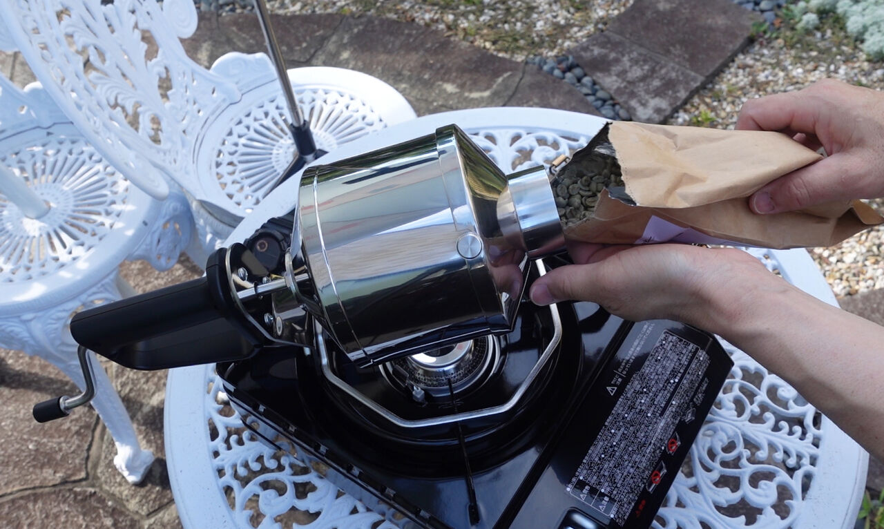 手廻しロースター「MY ROAST」を使ってみて、、 : Biwako Camp
