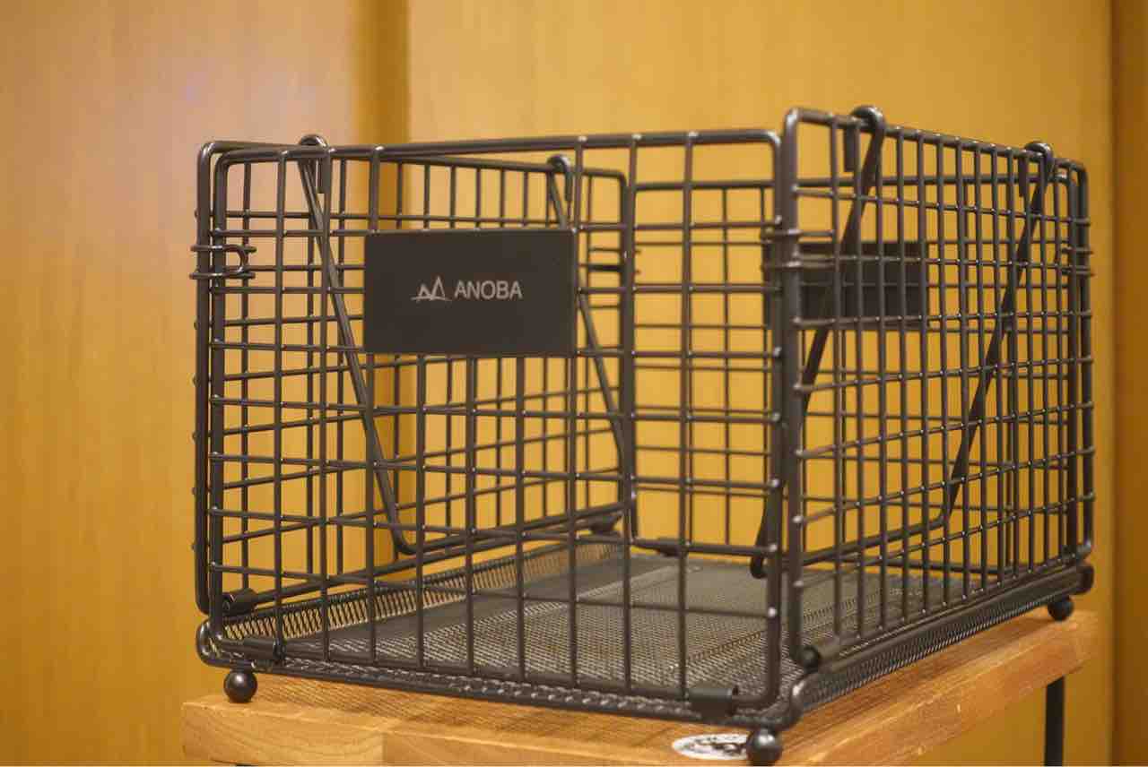 ANOBAのフォールディングワイヤーバスケットが良い！ : Biwako Camp