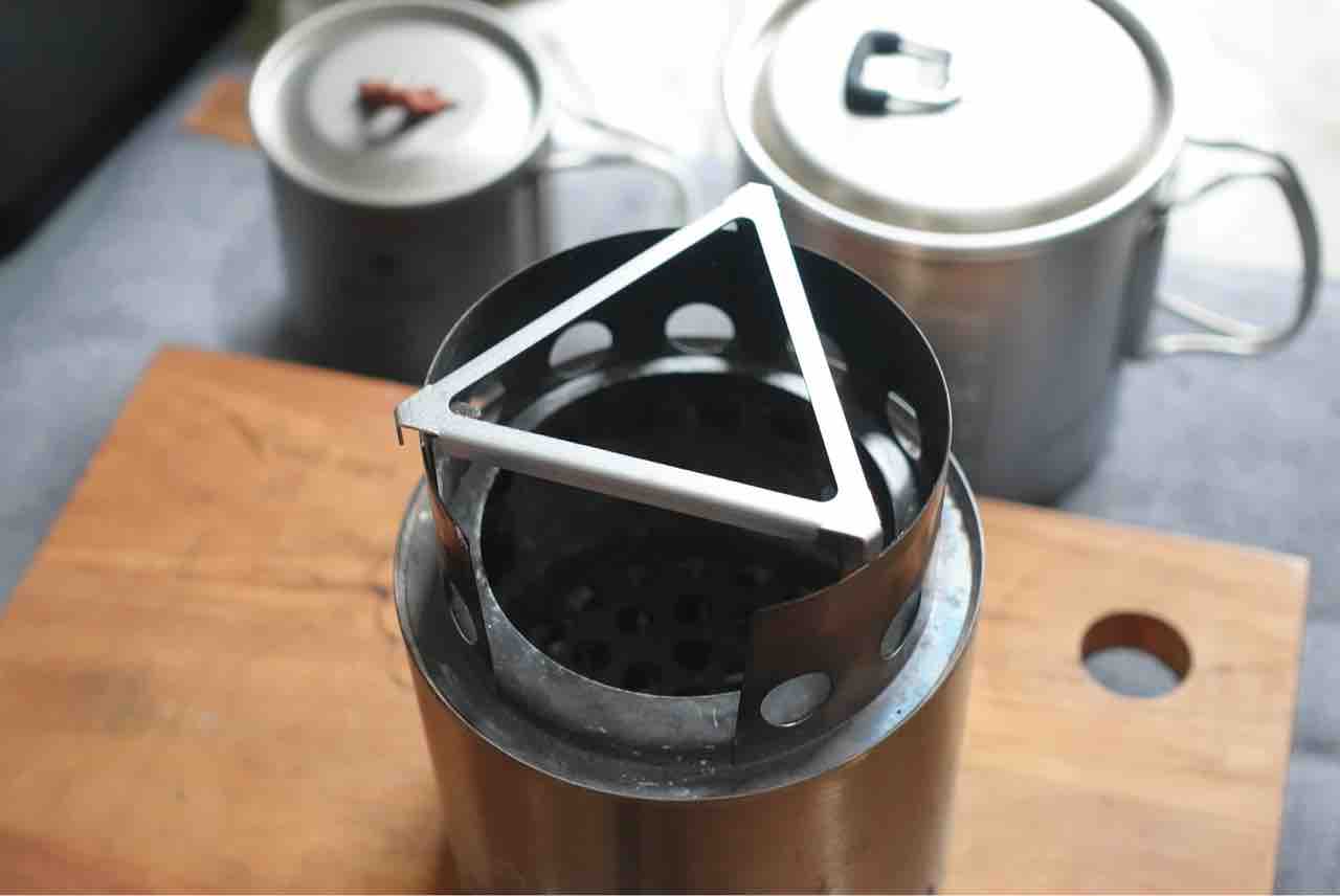 Solo Stove Liteにジャストフィットな三角形! : Biwako Camp Solo Stove Liteにジャストフィットな三角形! : Biwako Camp