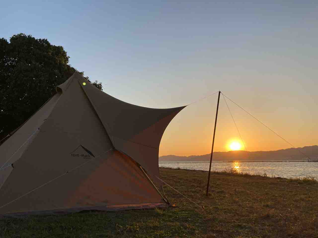 アルパカプラスストーブお試しディキャンプ : Biwako Camp アルパカプラスストーブお試しディキャンプ : Biwako Camp
