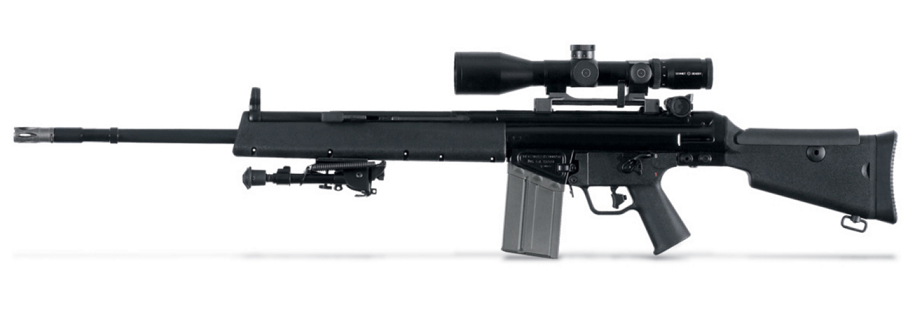 PSG-1の性能はそのまま、軍用として使用できるセミオートマチック狙撃銃 H&K MSG90とは コメント