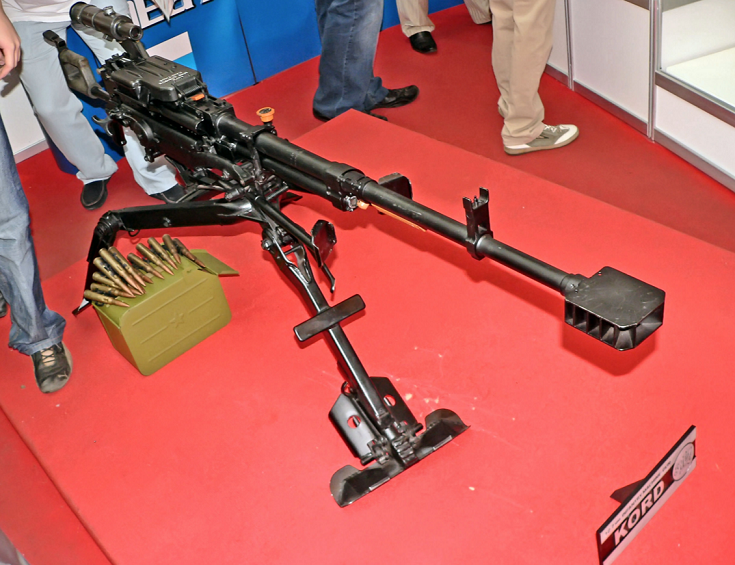 1998年にロシアが制式採用した口径12.7mmの重機関銃　Kord重機関銃とは                        コメント