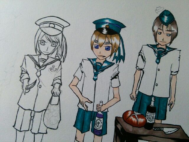 海軍水兵イラスト 刀剣博物館巡りに行きたい 海軍水兵イラスト 刀剣博物館巡りに行きたい