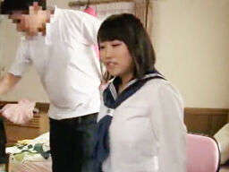 巨乳女子高生が家庭教師の男にエッチないたずらをされてしまい勉強中にセックスしちゃう