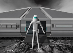 RETRO SPACE WORLD CHARACTER DESIGN