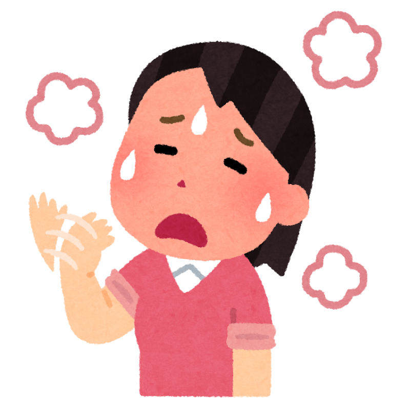 普通の人は「毎日、暑いですね」。　では、感じのいい人は何と言う？  ［３０６７５９１１２］