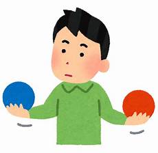 いつもどっちか分からなくなること