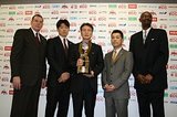 プレイオフ記者会見