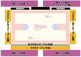 日韓戦座席図