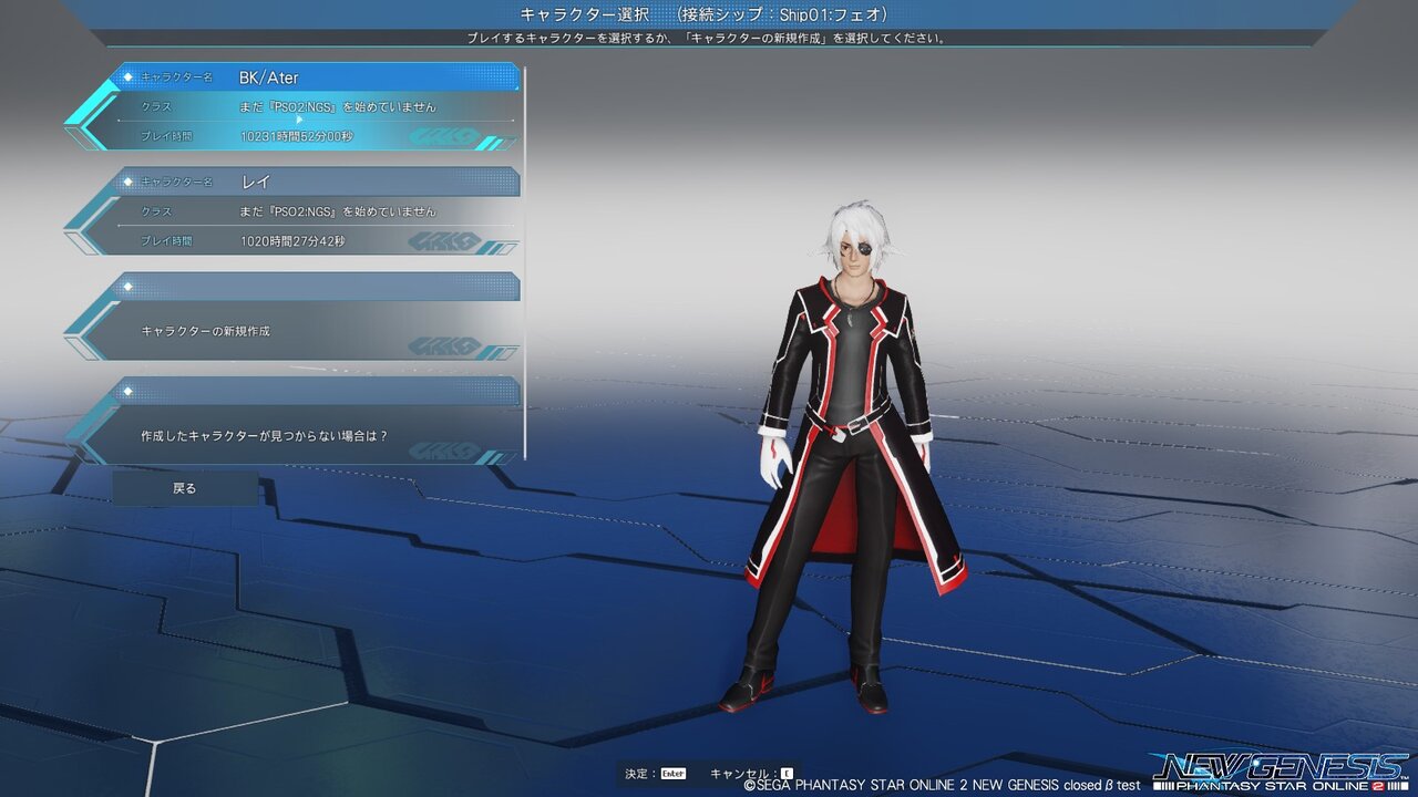 Pso2魔法戦士視点のngs 第1回cbt 法撃と双刃剣
