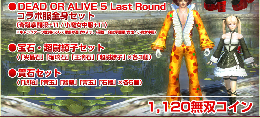 無双online 8周年 法撃と双刃剣