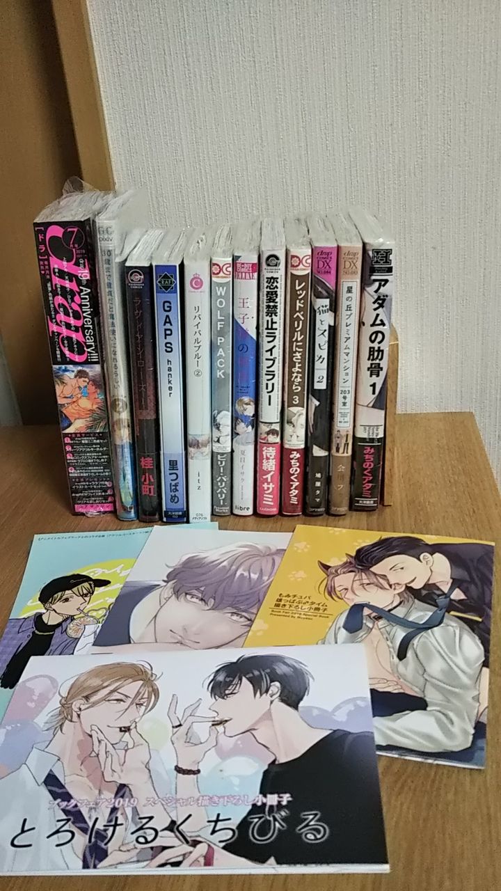 アニメイトブックフェア 19 Blの本棚 アニメイトブックフェア 19 Blの本棚