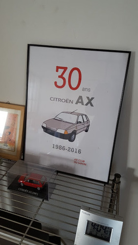 citroen ax30周年 ポスター