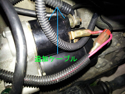 シトロエン AX スターターケーブル
