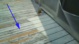 20100606ウッドデッキ補修1
