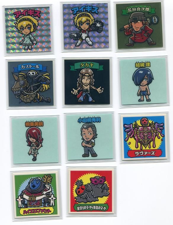 第75弾 黒爺が劇場版ペルソナ3第2章に突貫したとか ビックリマンライフ