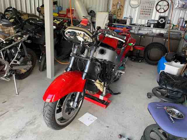 ZZR1100 99 フロントフォーク きよかっ