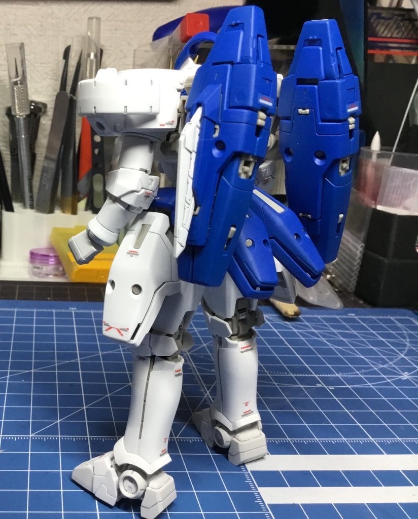 Rg トールギスiii 2 タン塩によるタン塩の為のプラモデル製作記録 Rg トールギスiii 2 タン塩によるタン塩の為のプラモデル製作記録