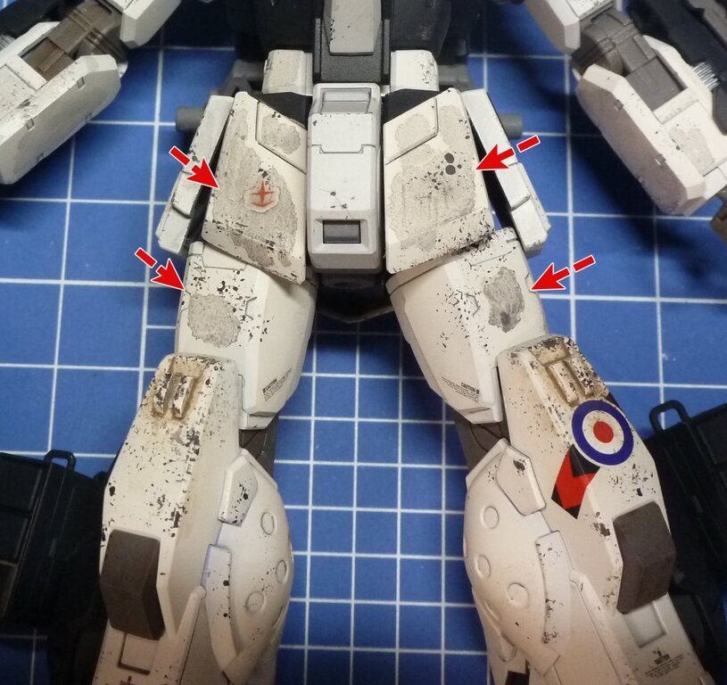 Hguc ペイルライダー陸戦重装仕様 4 タン塩によるタン塩の為のプラモデル製作記録
