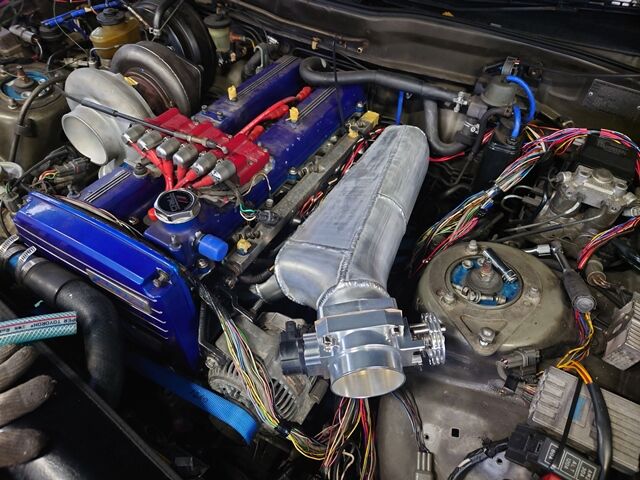 20ソアラ サージタンク制作 : Blackline Drag Racing